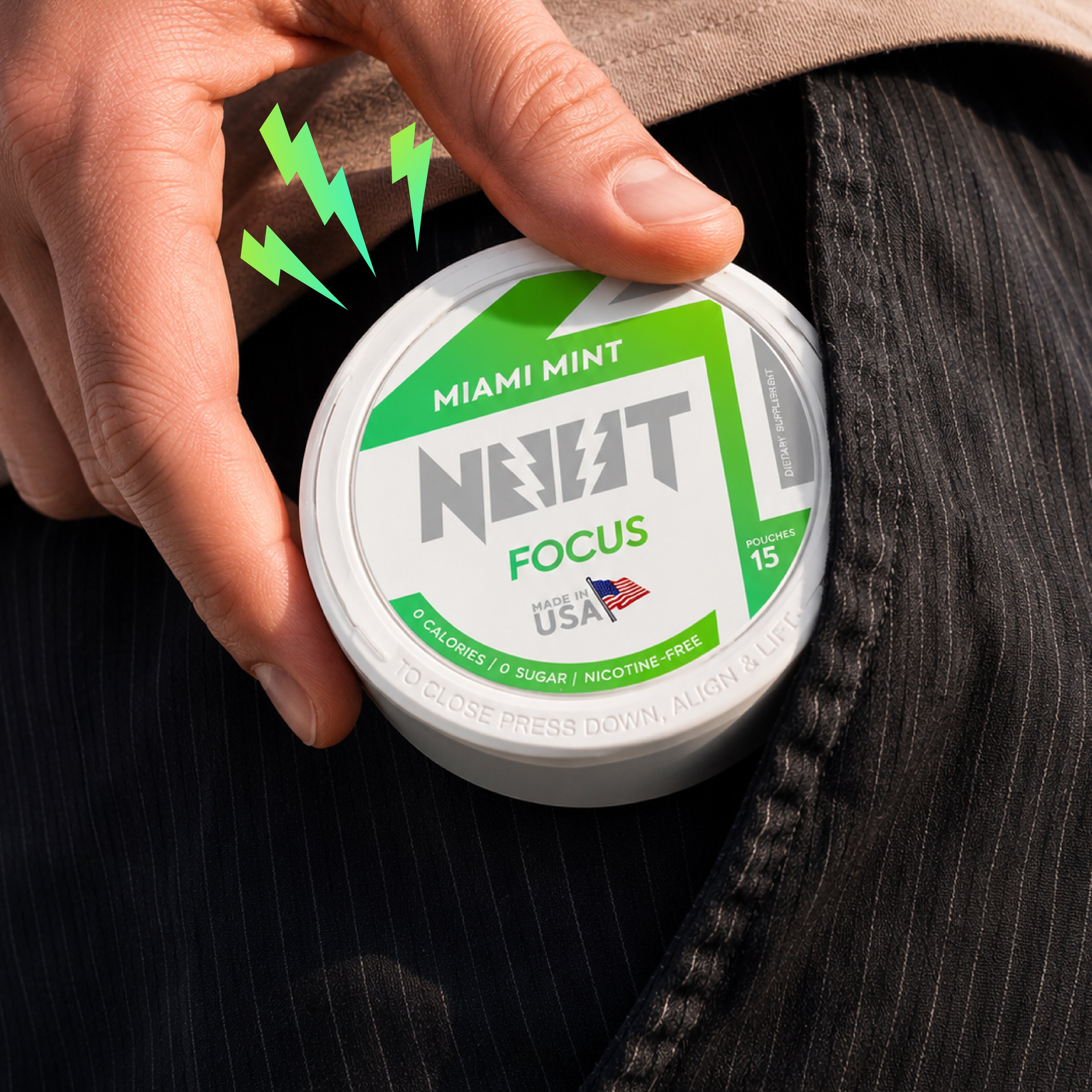NOOT Focus Pouches - Miami Mint