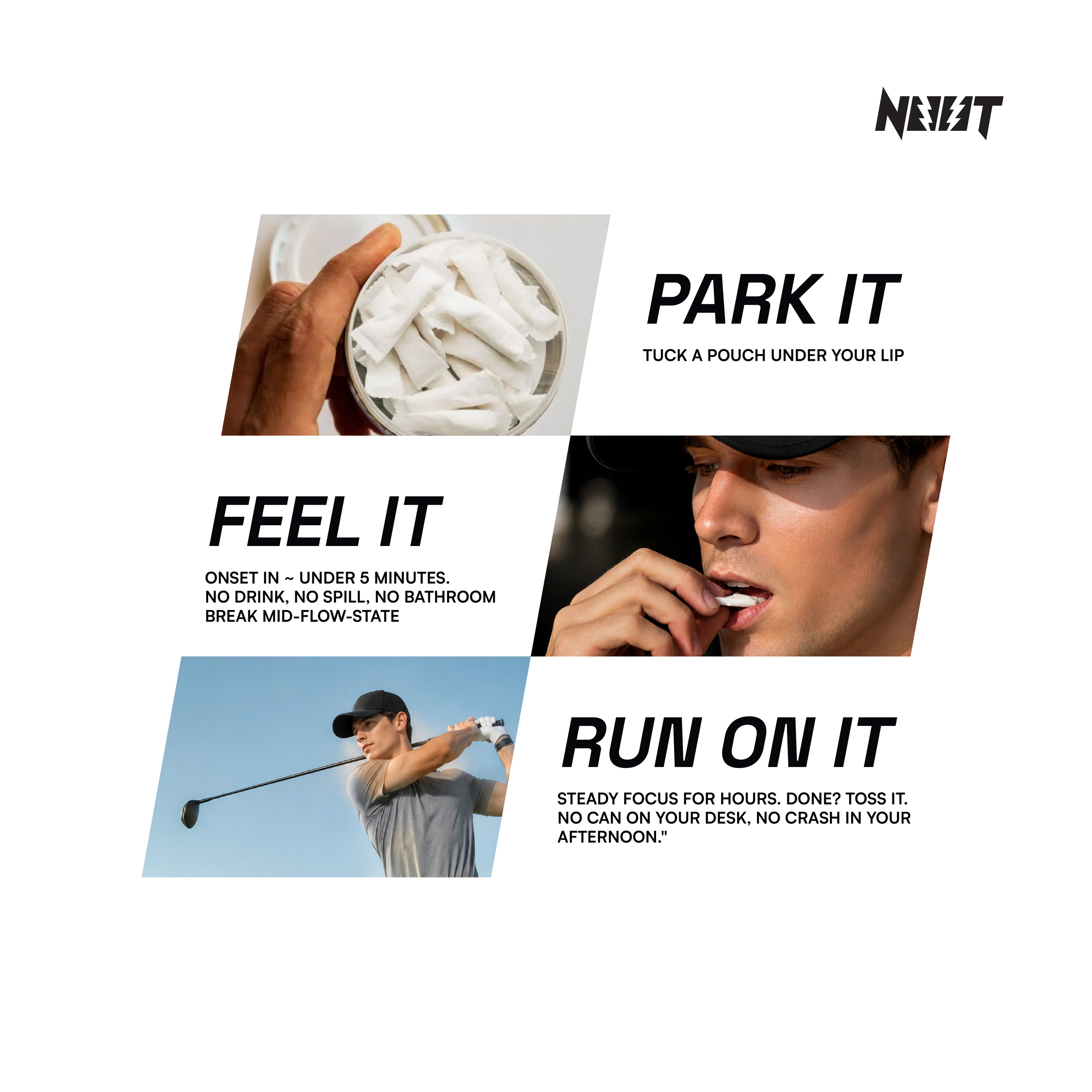 NOOT Focus Pouches - Miami Mint