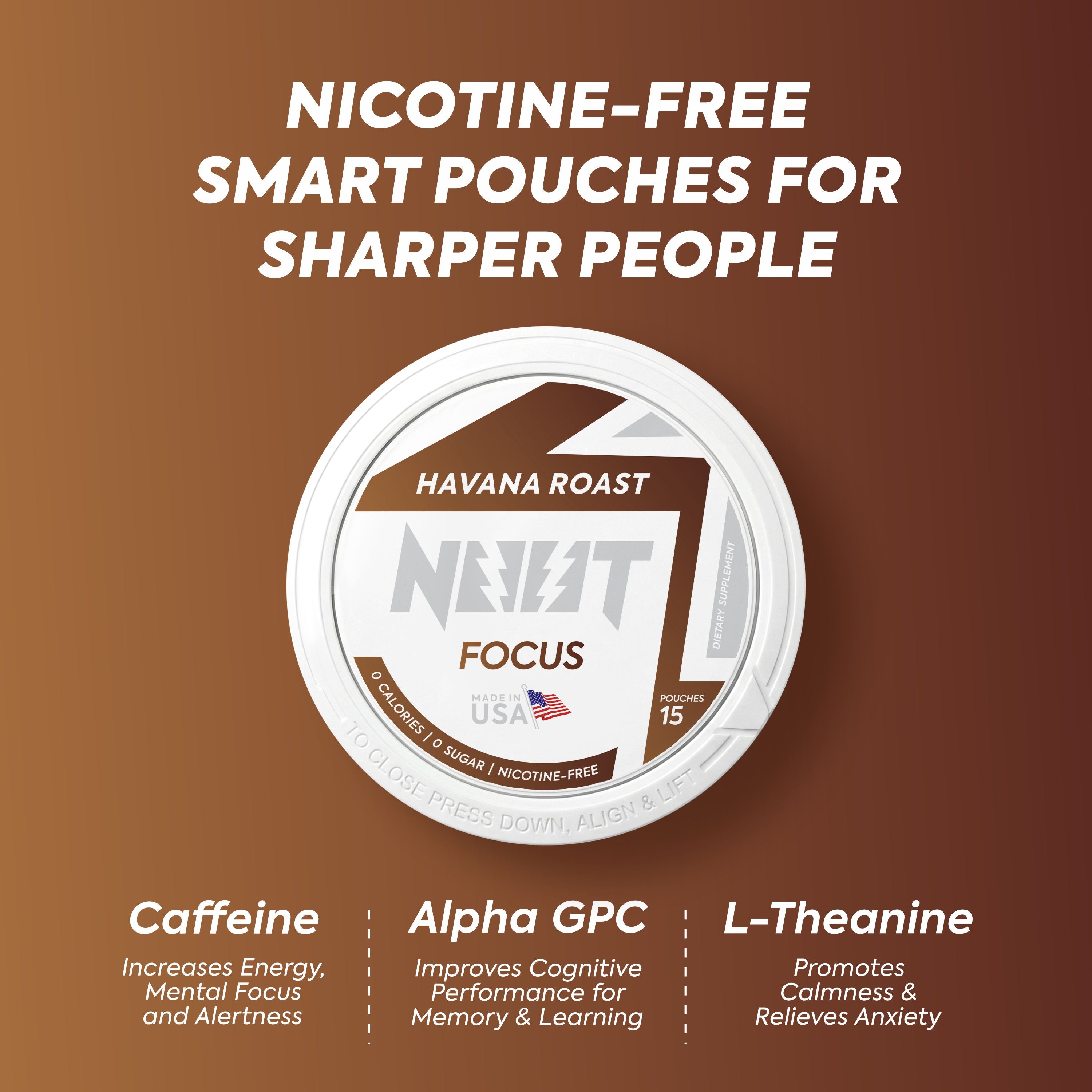 NOOT Focus Pouches - Havana Roast