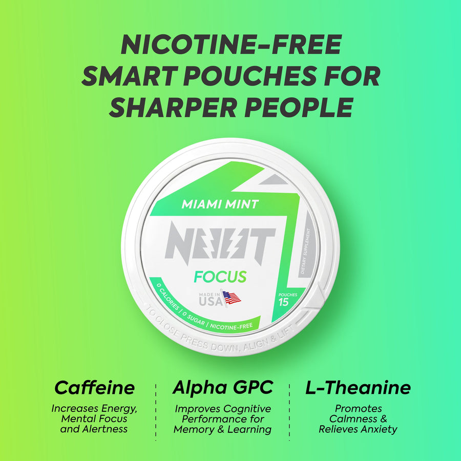 NOOT Focus Pouches - Miami Mint